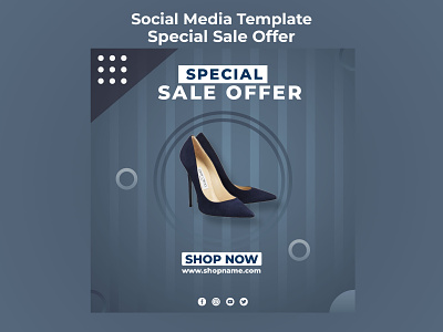 Special Sale Offer Social Media Template sale offer social media social media design social media templates