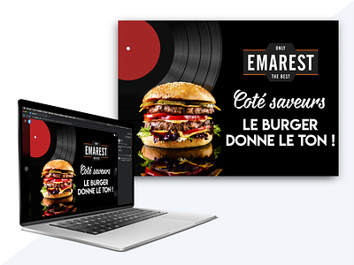 EMAREST - VISUEL RESEAUX SOCIAUX branding graphic design social media visual