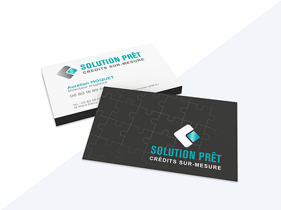 SOLUTION PRÊT - CARTE DE VISITE graphic design visit card visiting card design visiting cards