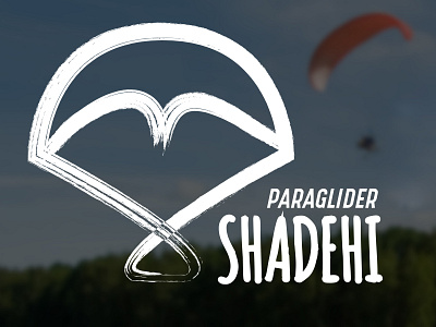 Shadehi Paraglidering services Logo adobe illustrator iiiustrator logo logo design logodesign logos logotype