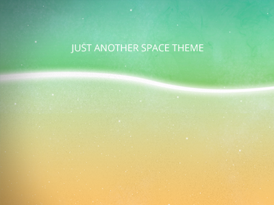 Just Another Space Theme