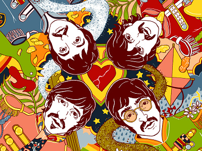 Sgt Pepper's Lonely Hearts Club Band beatles harrison lennon mccartney music ringo sgt pepper surreal