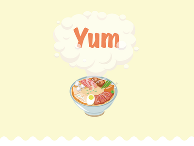 Yummy Ramen illustration