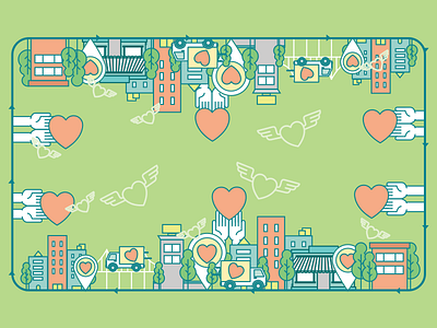 closed-loop system with love illustration