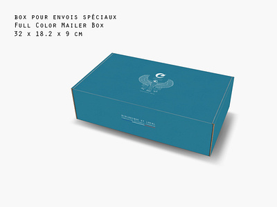 box pour envois spéciaux brand design brand identity company logo logo product design