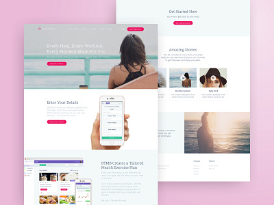 Back To My Body | Landing Page 