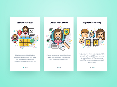 Poppinz | Onboarding Screens