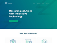 Zero One | Landing Page Design by Alyoop on Dribbble