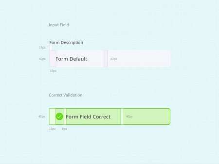 Input Fields | UI Styleguide by Alyoop on Dribbble