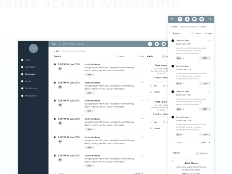 Wireframe dribbbledribbble