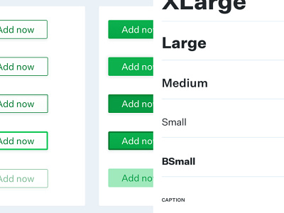 Buttons & Fonts | Design System app buttons design system font product design style ui visual web