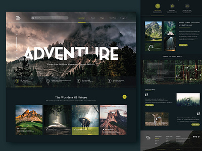 Adventure - Website Design