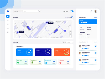 Logistic Tracking Dashboard