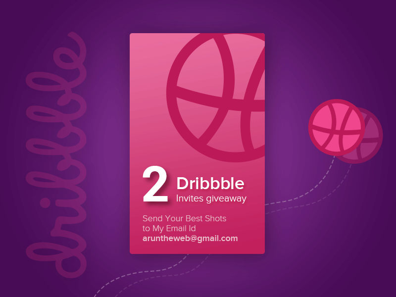 2x Dribbble invites animations design dribbble invite graphics illustrations
