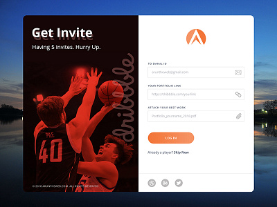 5x Dribbble Invites dribbble invite graphic design uiux