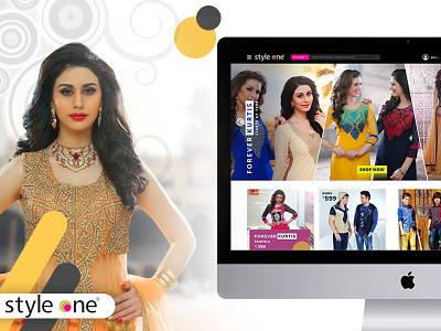 StyleOne Rewamp ecommerce fashion style uiux web design