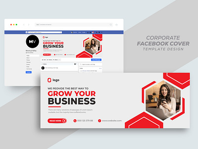 Corporate Facebook Cover Design