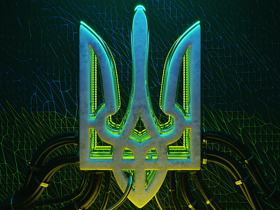 Cyberarmy | 🇺🇦 3d army blender cyber design illustration render ukraine war