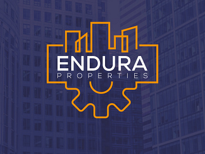 Endura Properties Logo branding branding and identity business card design creative logo design flat logo design logo design minimal logo design minimalist logo minimalist logo design typography logo