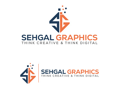 SEHGAL GRAPHICS branding and identity business card design creative logo design flat logo design flyer design logo design minimalist logo minimalist logo design report design typography logo design