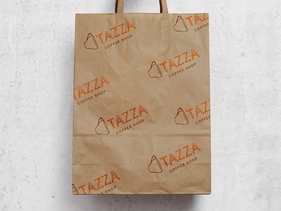 Tazza Coffee Shop Takeaway Bag