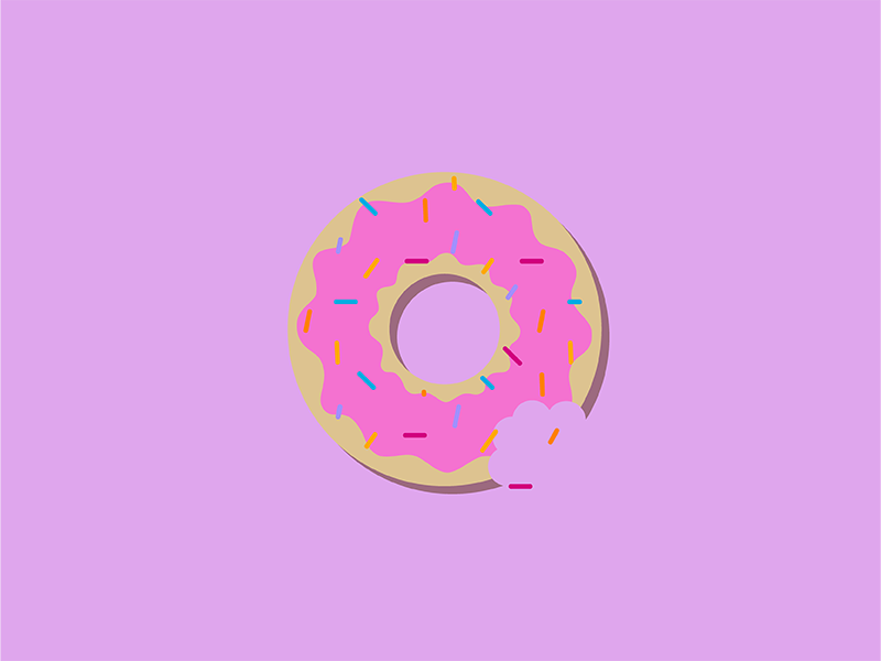 Donut by Aly Sankey on Dribbble