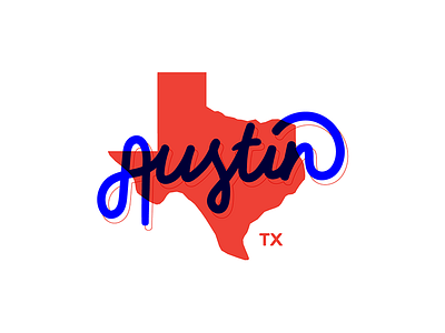 Austin Trip austin blue city letter lettering overlay red south state texas usa vacation