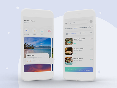 Travel App UI android app application design travel app travel app design travel app ui travel app ux travel application travel art ui ux