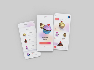 Cupcake Store UI
