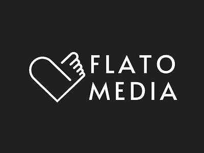 Flatomedia - New Logo Design androidm apple black blog branding branding and identity branding design debut design dribbble flat flatomedia invite logo web