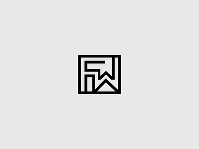 Fadwrap Logo black clothing debut design dribbble fadwrap fashion favicon footwear logo online store