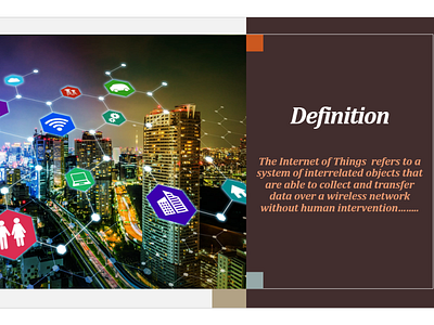 Slide on IoT