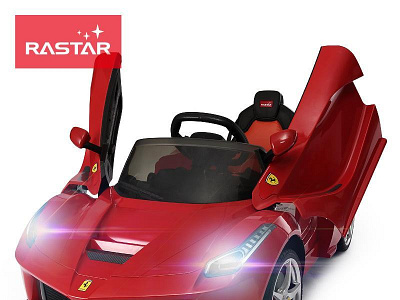 (1) Genuine Official Licensed La Ferrari 12V Electric Ride On Ca