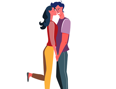 Kiss Me design illustration