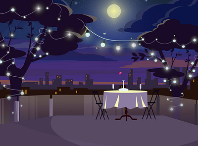 Date Night design illustration