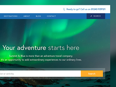 Adventure Sports Website