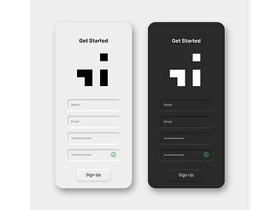 Daily UI 001 - Sign Up