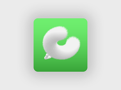 Daily UI 005 - App Icon app appdesign appicon apple daily ui design fuzzy icon illustration illustrator imessage ui ui design ux design uxui vector art