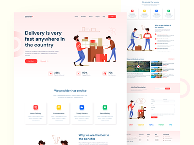 Courier Service Template