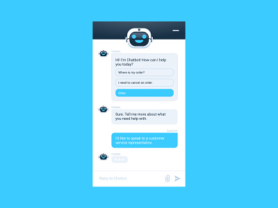 Chat Box - Daily UI 013 daily ui design ui