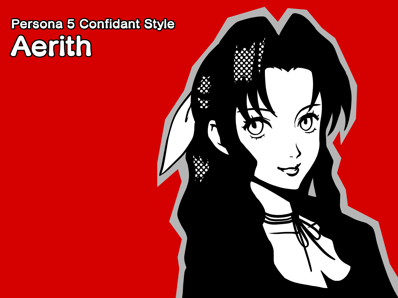 Persona 5 Confidant Style Aerith by Maruki on Dribbble