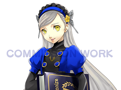 Lavenza Character Render character art digital art fan art game art illustration