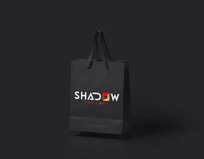 Shadow Factory Logo Design 3d animation brand identity brand logo branding clean logo colorful logo company logo creative logo design illustration logo logo design logo designer motion graphics ui