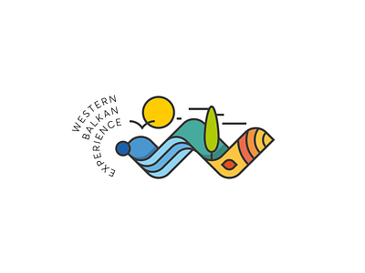 WESTERN BALCAN EXPERIENCE LOGO design