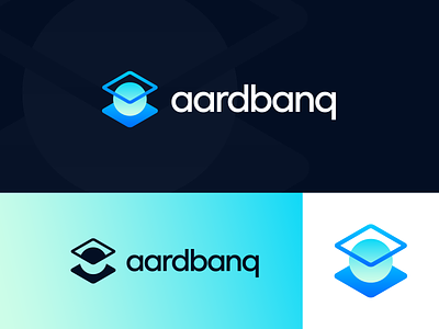 Aardbanq - Logo Proposal v1 artificial intelligence bank logo design blockchain currency technology capital investment investments colorful modern innovative crypto cryptocurrency bitcoin crypto logo decentralized economy finance financial business financial services global safe protection logo design identity branding secure funds vector icon mark symbol