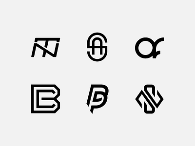 Monograms Collection by Ivan Nikolić on Dribbble