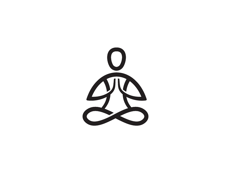 Meditation Logo / Mark by Ivan Nikolić on Dribbble