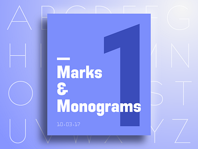 Marks and Monograms Collection