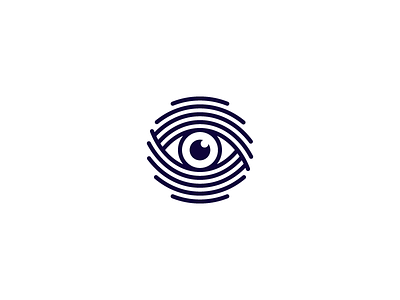 Eye Mark abstract circle design eye flat identity lineart logo logotype mark shape symbol