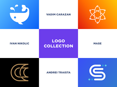 First Behance Multiple Owners Project | 24 logos of 4 designers